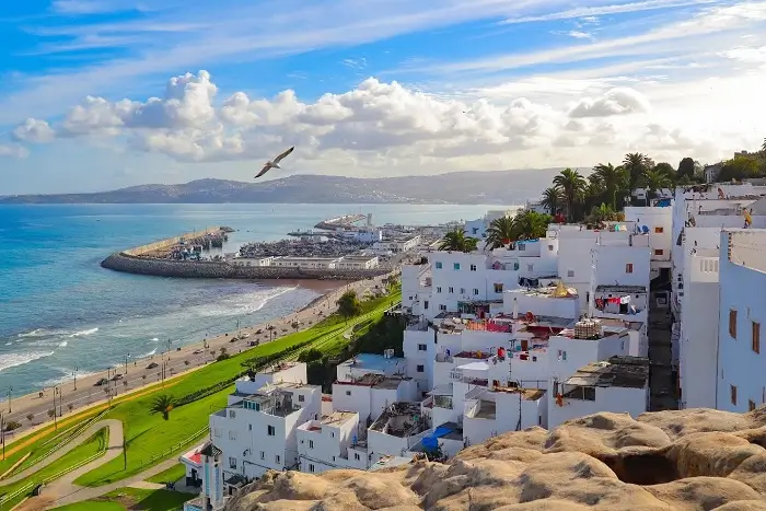 tangier day trip along the corniche promenade with sea views and coastal scenery