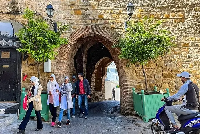 tangier walking tour in the kasbah with historic alleys and views
