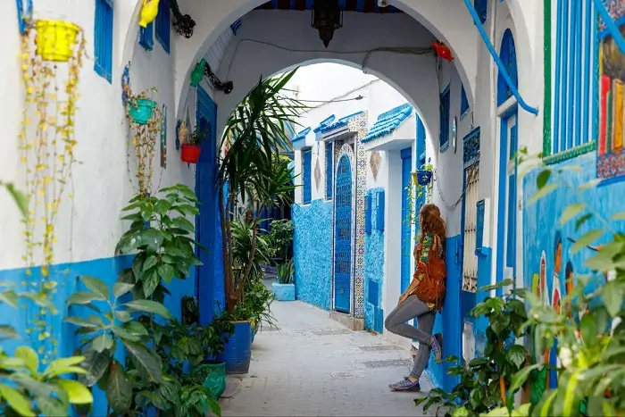 tour of tangier medina with winding alleys, vibrant souks, and traditional moroccan architecture