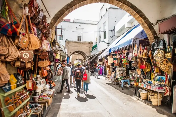 Exploring the historic medina of Casablanca during a Morocco itinerary 9 days